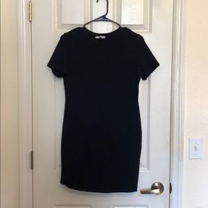 Italian Zara Navy Sweater Dress